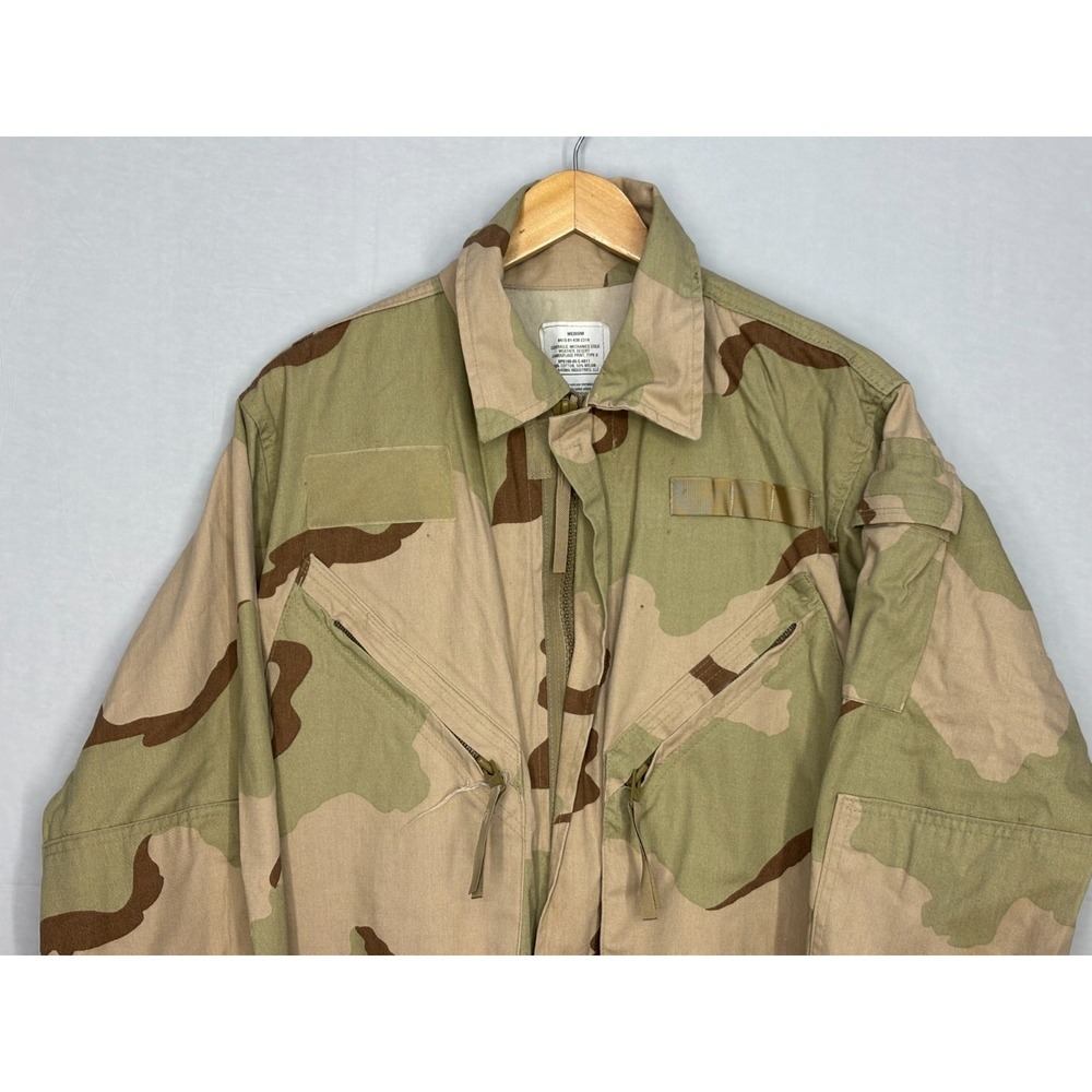 US Army‎ Mechanics Coveralls Mens Beige Camouflage Cold Weather Desert Type II M
